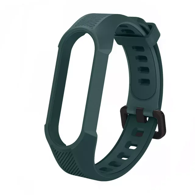 

Ремешок силиконовый для Xiaomi Mi Band 4 5 6, цветной спортивный дышащий сменный Браслет для Miband 3 4