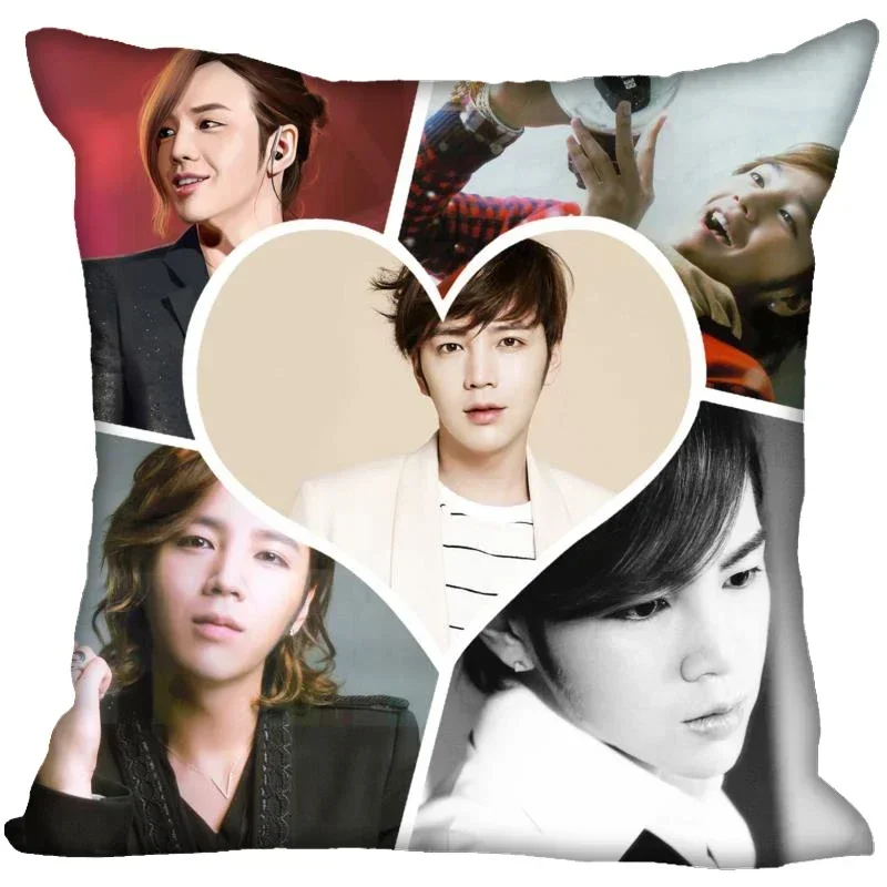 Jang Keun Свадебная Квадратная Наволочка Из Искусственной Кожи Мягкая Атласная