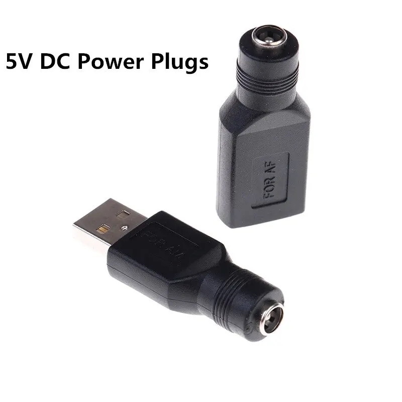 

1 шт., разъем «мама» на USB 2,0 «папа»/«мама», 5 в постоянного тока, разъем питания, адаптер для ноутбука, 5,5*2,1 мм