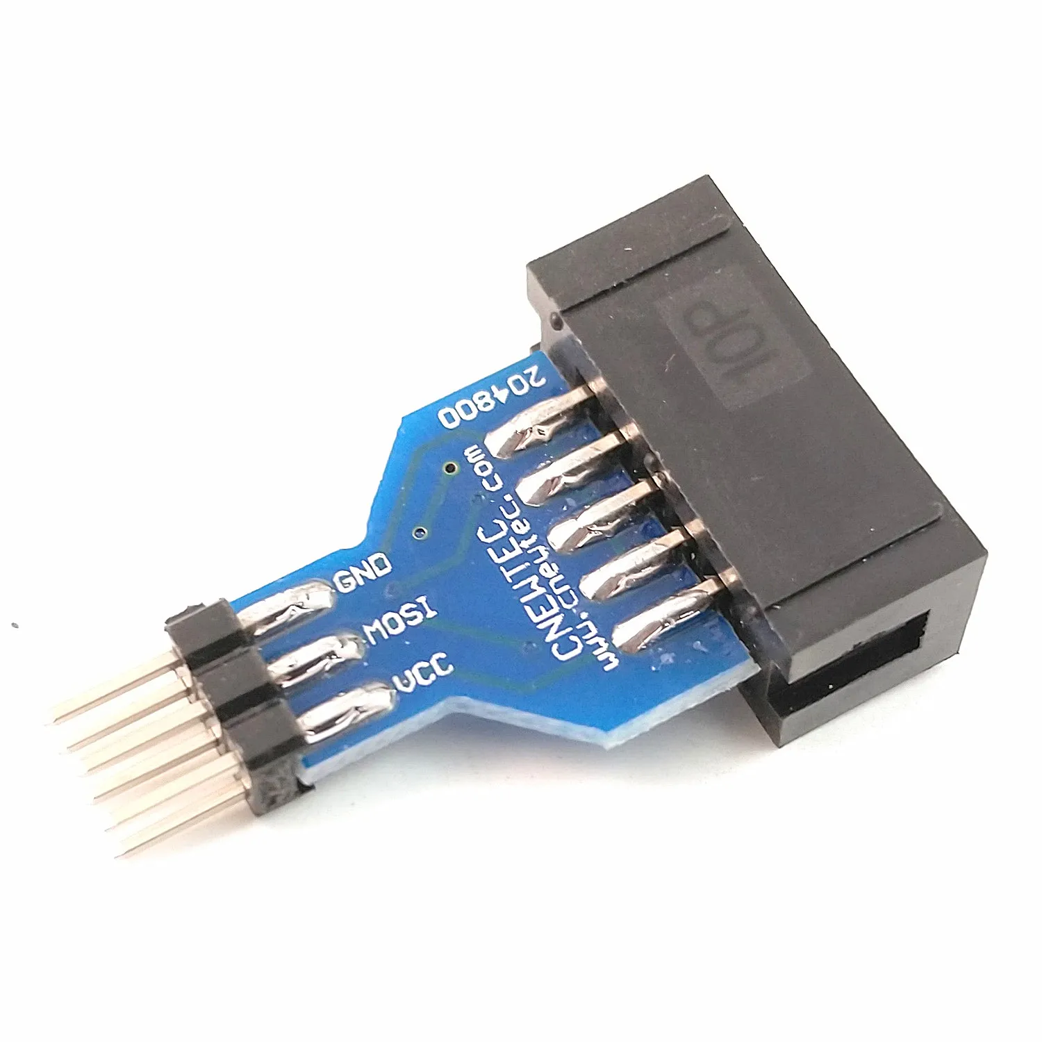 Стандартный преобразователь с 10-контактным на 6-контактный плата адаптера