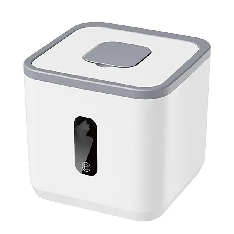 

10 KG Rice Storage Container With Wheel Moistureproof Airtight Rice Dispenser Plastic Storage Container For Bulk Cereal Pet Food