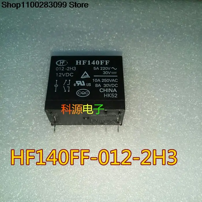 

5 pieces HF140FF-012-2H3 12VDC Relay 6 PIN HF140FF-012-2H3