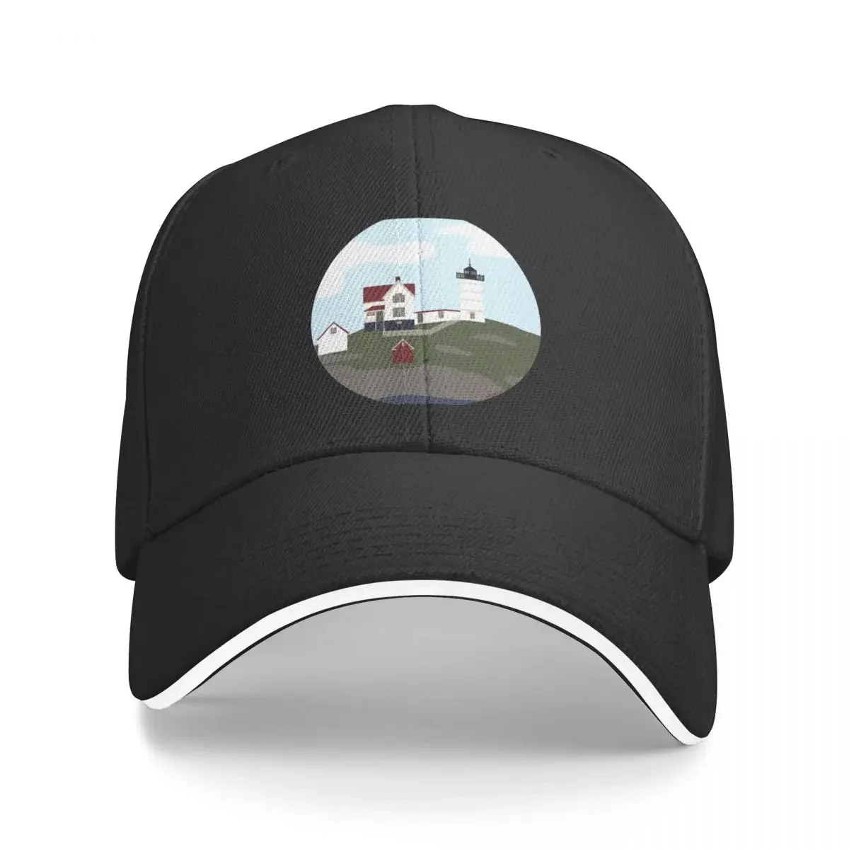 Бейсбольная кепка Nubble Lighthouse Bobble Hat шляпа для гольфа натуральная женская пляжная