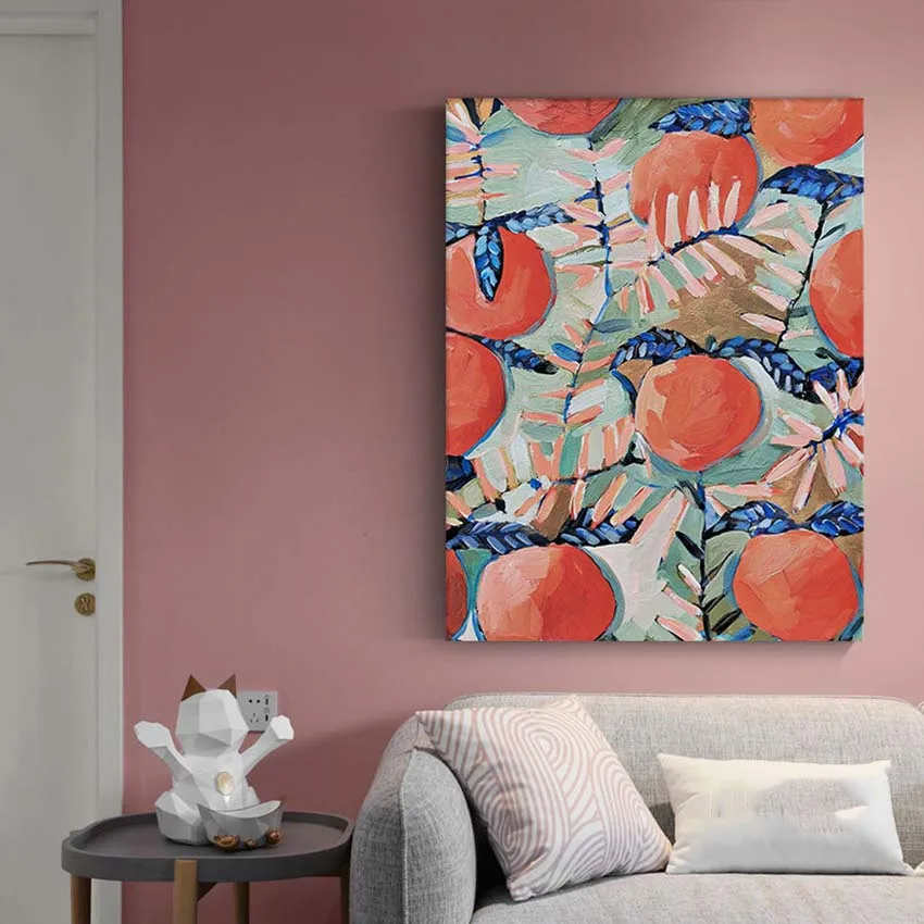

Abstract Hand Painted Oil Painting On Canvas Frameless Mural Home Decor Art Hanging Poster For Living Room Bedroom Hotel Wall