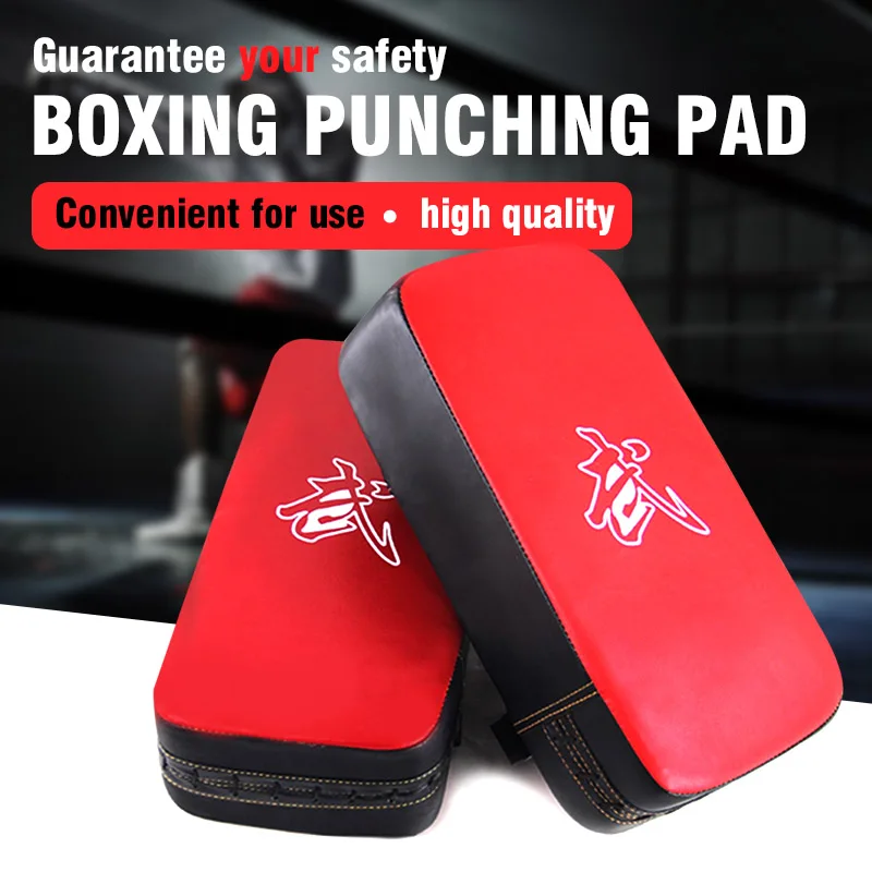 

2PCS Punching Bag Boxing Pad Sand Bag Fitness Taekwondo MMA Hand Kicking Pad PU Leather Training Gear Muay Thai Foot Target