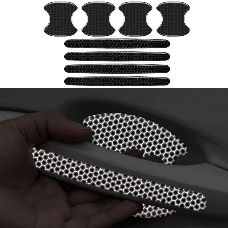 

8Pcs Car Sticker Car Door Handle Bowl Protection Cover For Great Wall Haval Jolion 2022 H6 H7 H4 H9 F5 F7 F7X Dargo Shell Fob