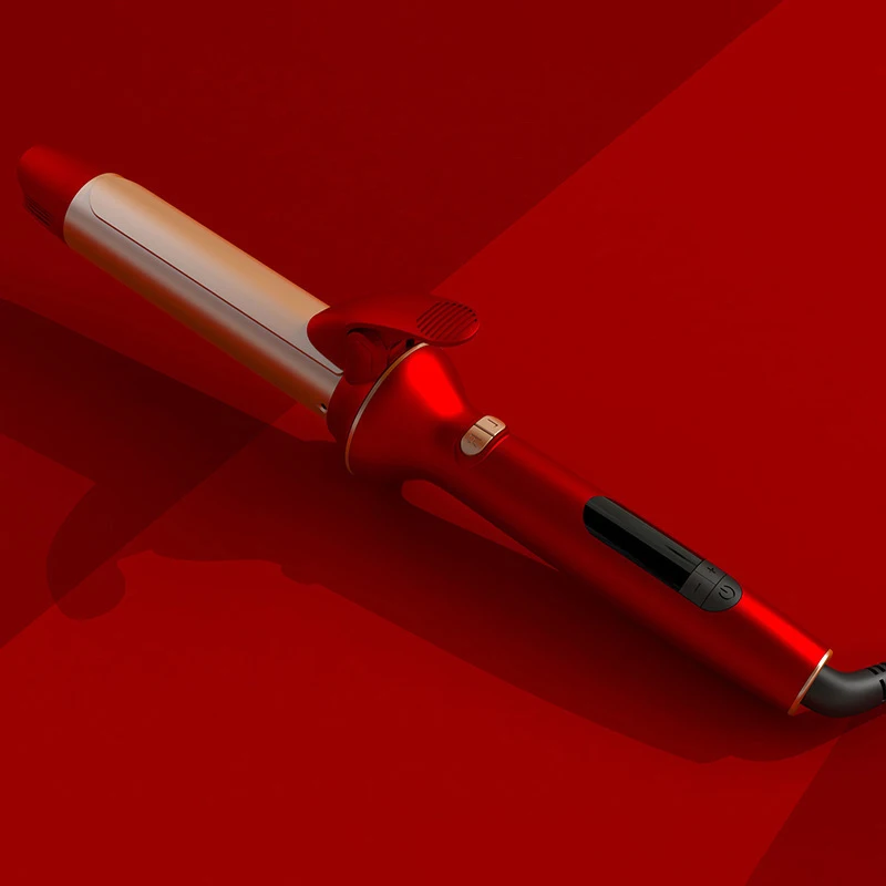 

Portable Curling Iron Automatic Hair Curler Electric Ceramic Heating LCD Display Rotate Wave Styler Curling Iron Machine