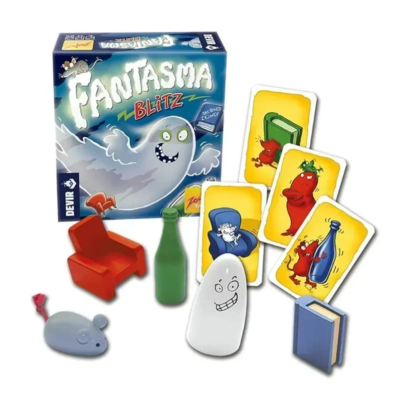 Лидер продаж набор для настольных игр Geistes Blitz 1 2 3 4 Ghost Geistesblitz 5 Vor 12 Spooky Doo