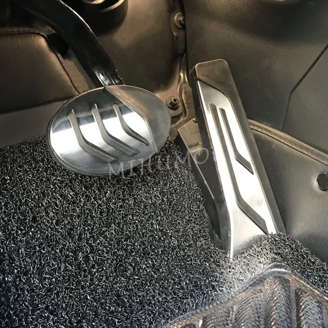 

Противоскользящая стальная накладка педали газа тормоза акселератора для BMW X1 F48 X2 F39 2-Series MPV F45 F46 F40 114i 116i 220i 230i