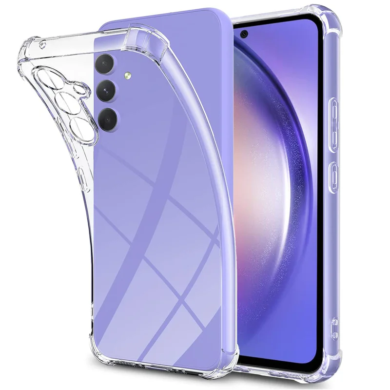 

Silicone Case for Samsung A34 A54 5G Soft Clear Shockproof Phone Cases A24 4G Samsung A54 Cover Samsung Galaxy A34 Case