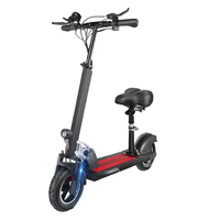 es03 new big wheel 36v foldable 10inch electric scooter for adults