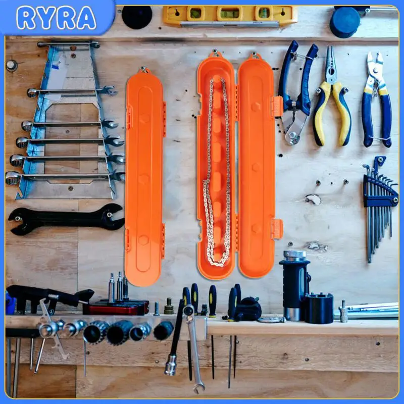 

Light Multifunctional Hardware Chain Storage Suitable For 10" 16" 18" 20" Chainsaw Chain Storage Case Locker Tool Kit Plastic