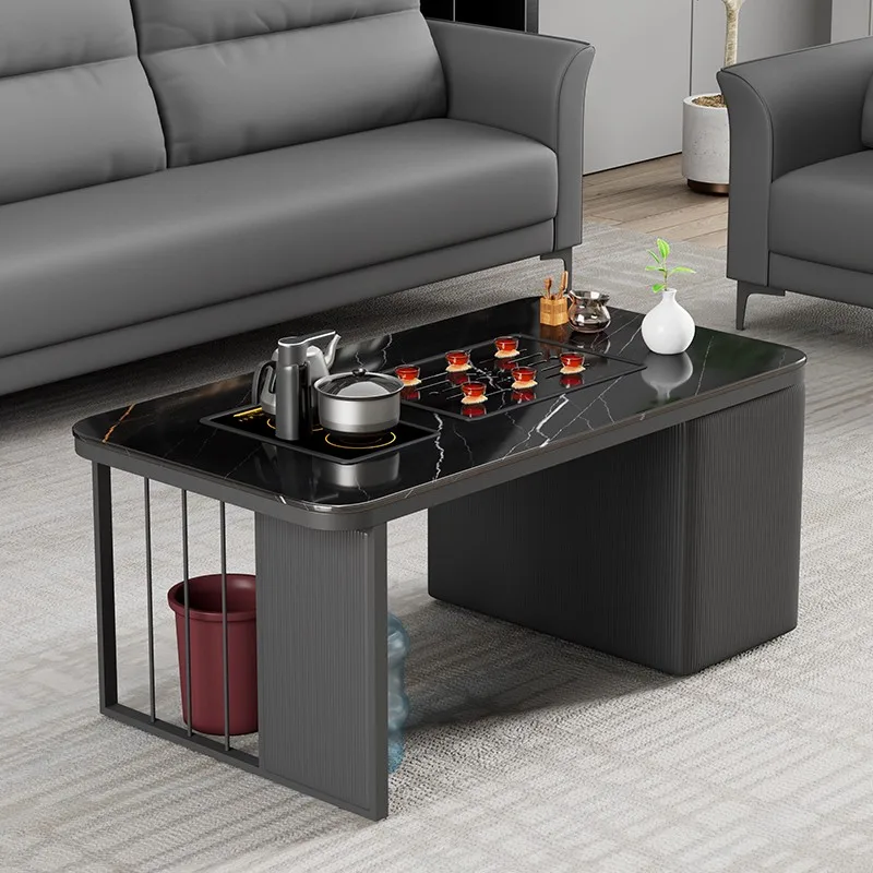 Гламурный минималистичный журнальный столик прозрачный высокий современный