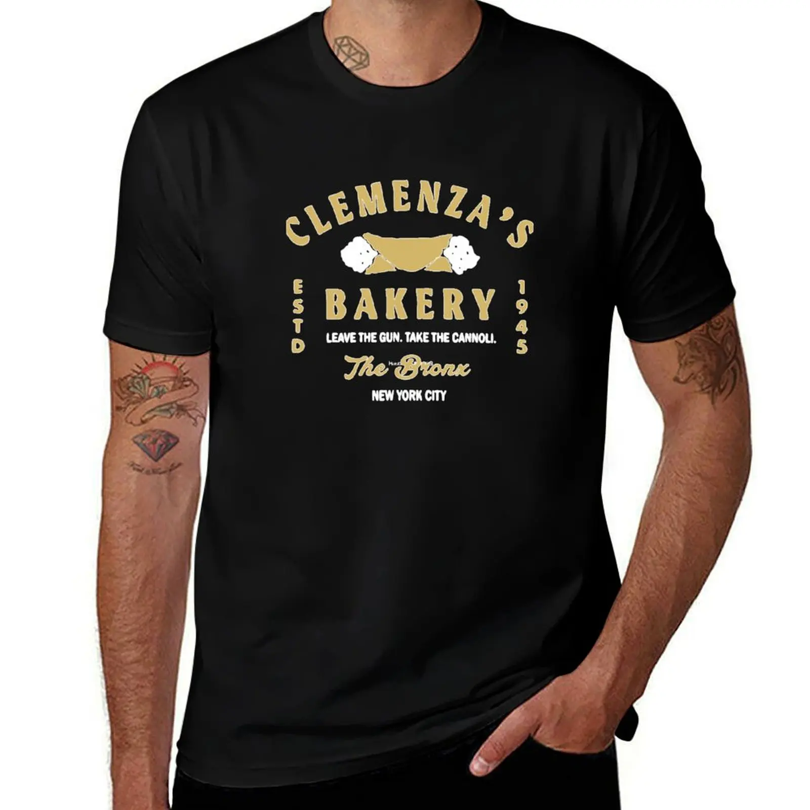Футболка Clemenza's Bakery рубашка на заказ винтажная одежда мешковатые рубашки