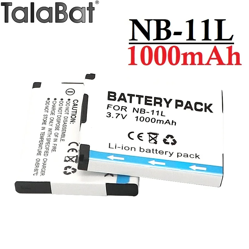 

NB-11L Battery For Canon PowerShot SX430 SX420 SX410 SX400 IS IXUS 285 275 265 HS IXUS 190 185 180 Camera Replace NB-11L Battery