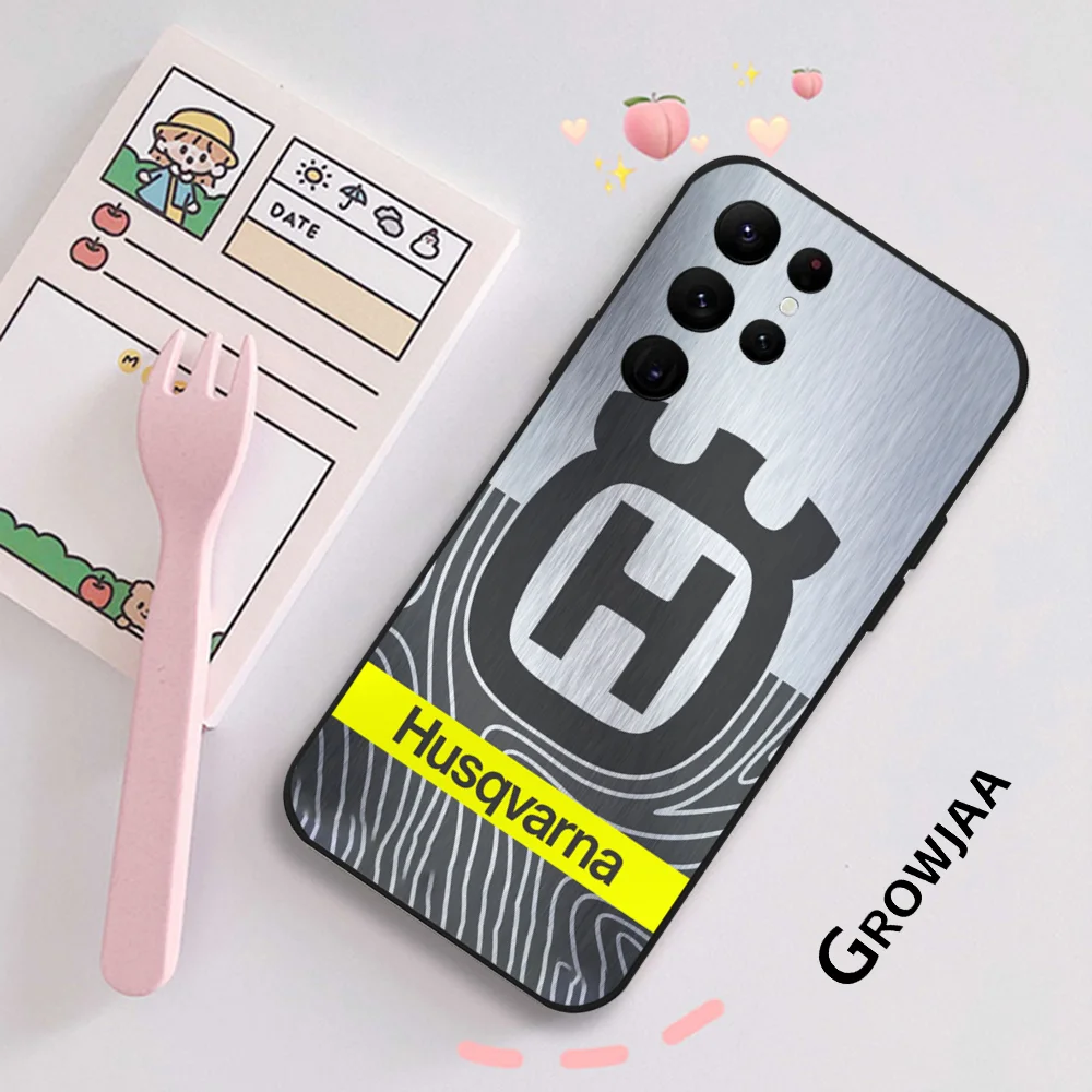 Чехол для телефона R-racingS H-Husqvarnas-S Samsung Galaxy S25 S24 S22 S23 Ultra S21 S20 Plus 5G защитный