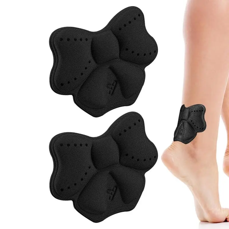 

Heel Protectors For Shoes Nonslip Heel Inserts Heel Tape 2Pcs Heel Grips Heel Cushion For Comfort Bow Shape Heel Liners For