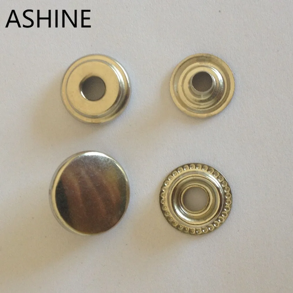 

100 set Metal Snap Button Press Studs Fasteners Buttons Manual Installation Tool 201 Button 15mm Wholesales
