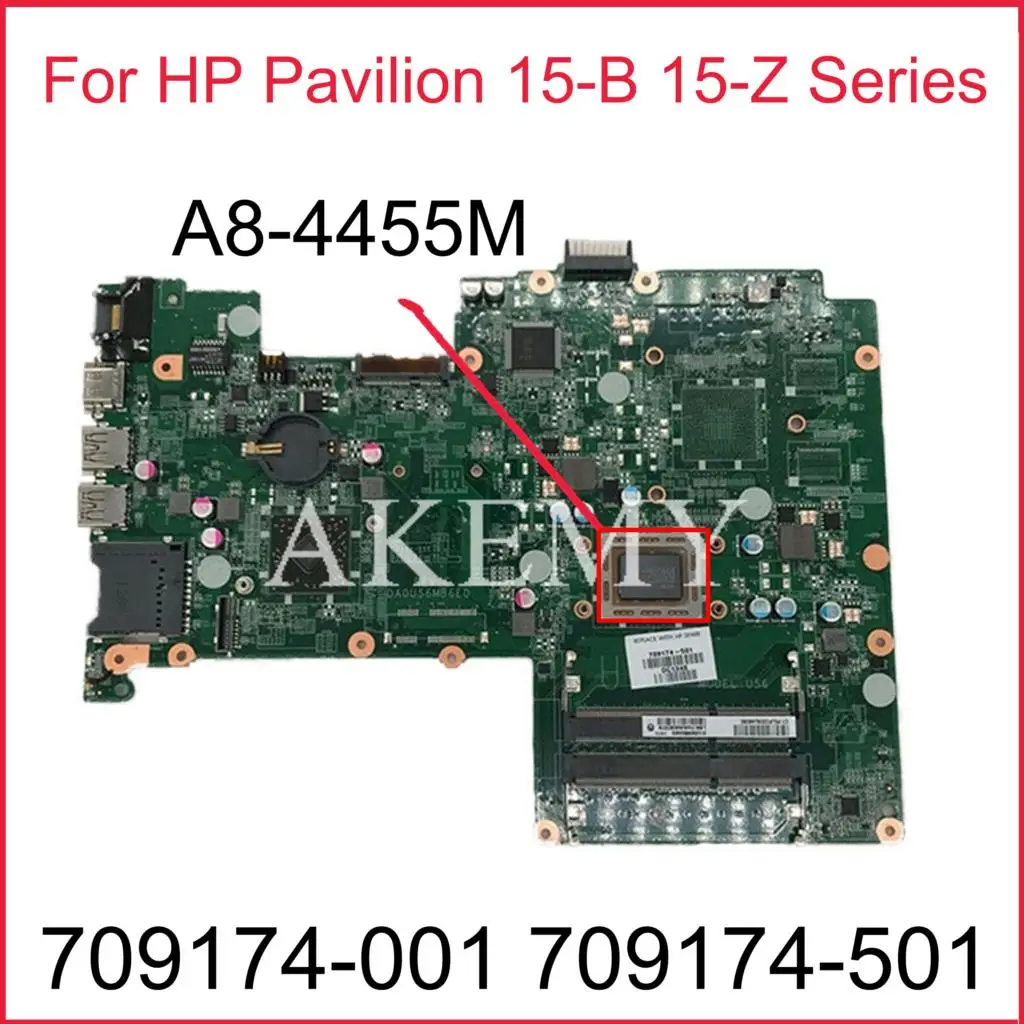 

Материнская плата DA0U56MB6E1 DA0U56MB6E0 для ноутбука HP 15-B120US Pavilion 15-B