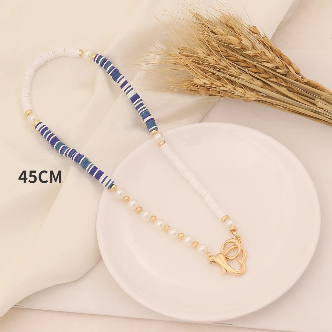 Женское пляжное ожерелье с жемчугом в этническом стиле |