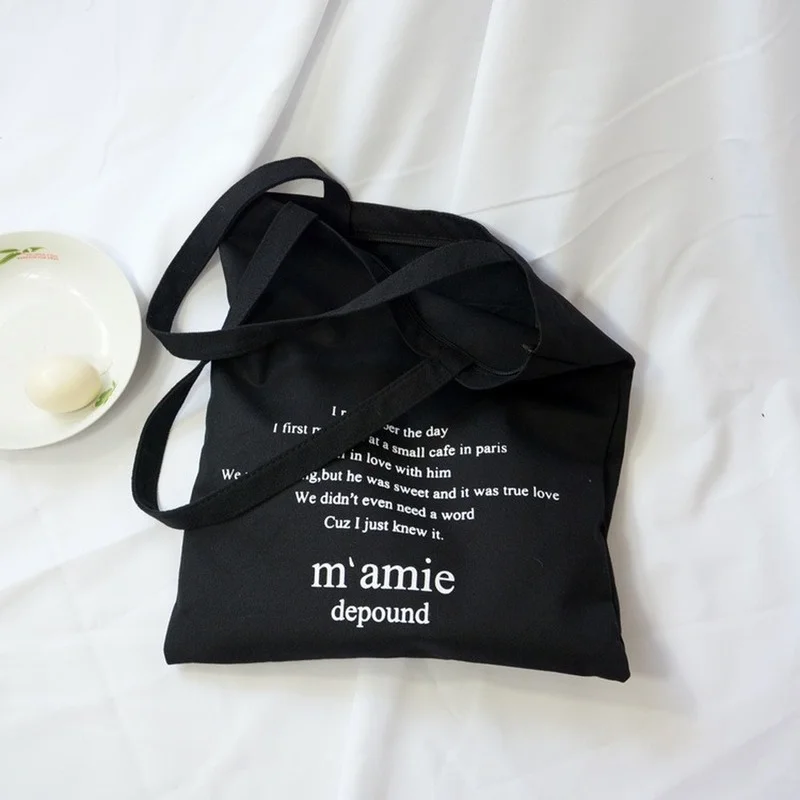 

Large Capacity Canvas Tote Shoulder Bag Fabric Cotton Cloth Reusable Shopping Bag for Women 2023 Beach Handbags Shopper Bags