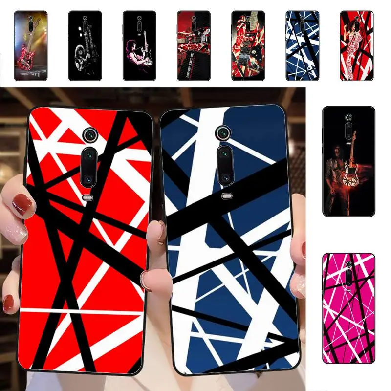 

Eddie Van Halen Graphic Guitar Phone Case for Redmi 5 6 7 8 9 A 5plus K20 4X S2 GO 6 K30 pro