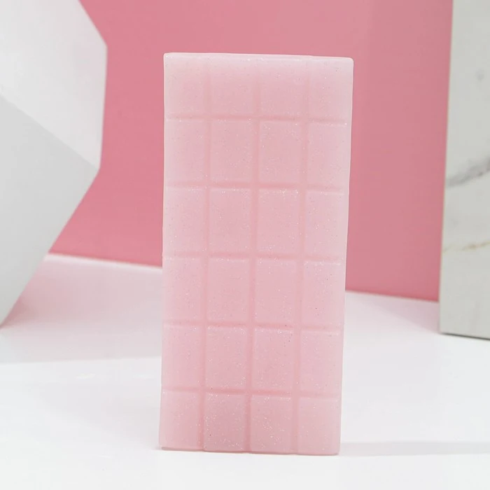 Мыло в форме шоколадки &quotТы чудо!&quot 80 г с блёстками 7827624