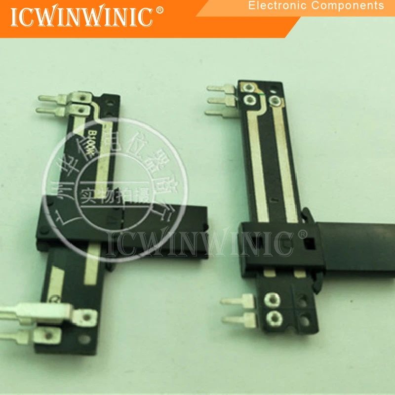 1 шт. новый SC-308N B100K с лампой общая длина 5 см одинарный прямой скользящий