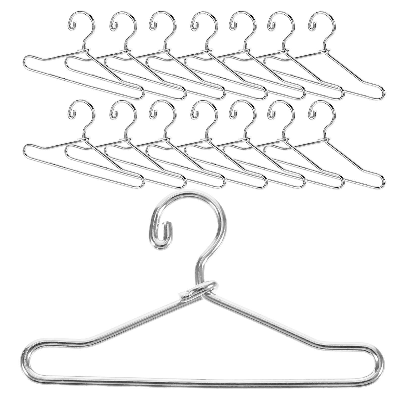 Вешалки для костюмов 40 мм металлический цвет мини-куряпка малышей маленькая