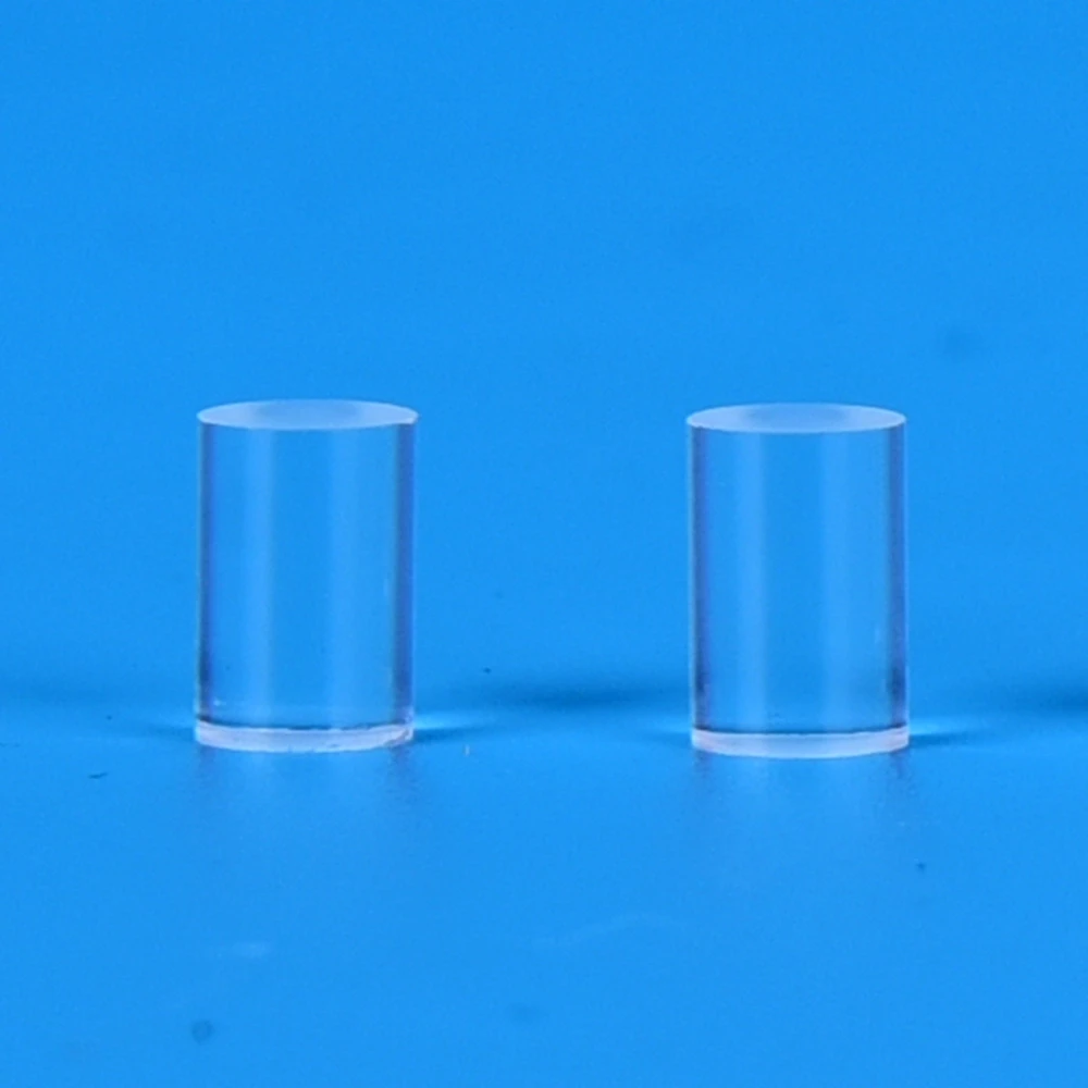 

УФ кварц JGS1 стержень зеркало D2x6 (4) мм Торцевая сторона полировки