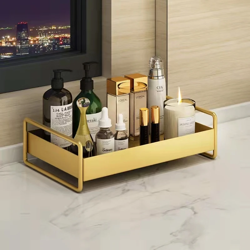 

Nordic Style Ins Jewelry Metal Tray Iron Art Storage Desktop Living Room Coffee Table Serving Decoration Baking Paint Process