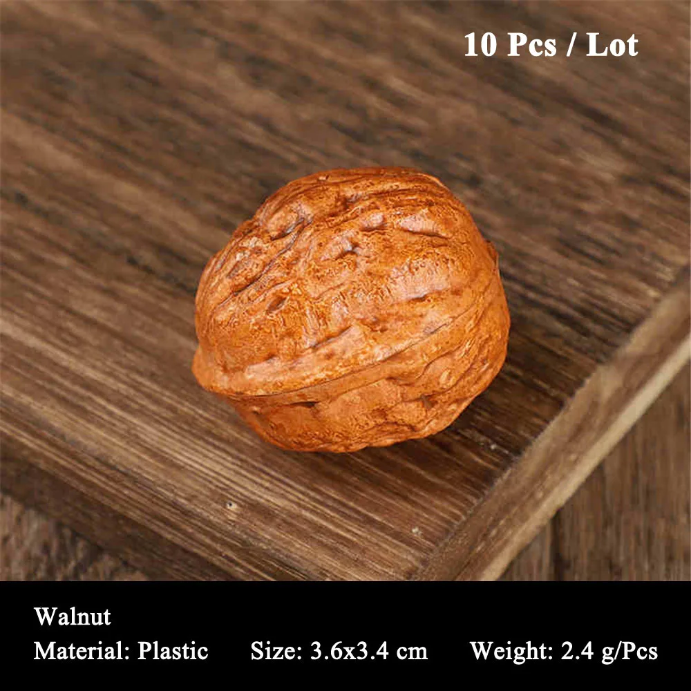 

Искусственные орехи, набор из 10 штук