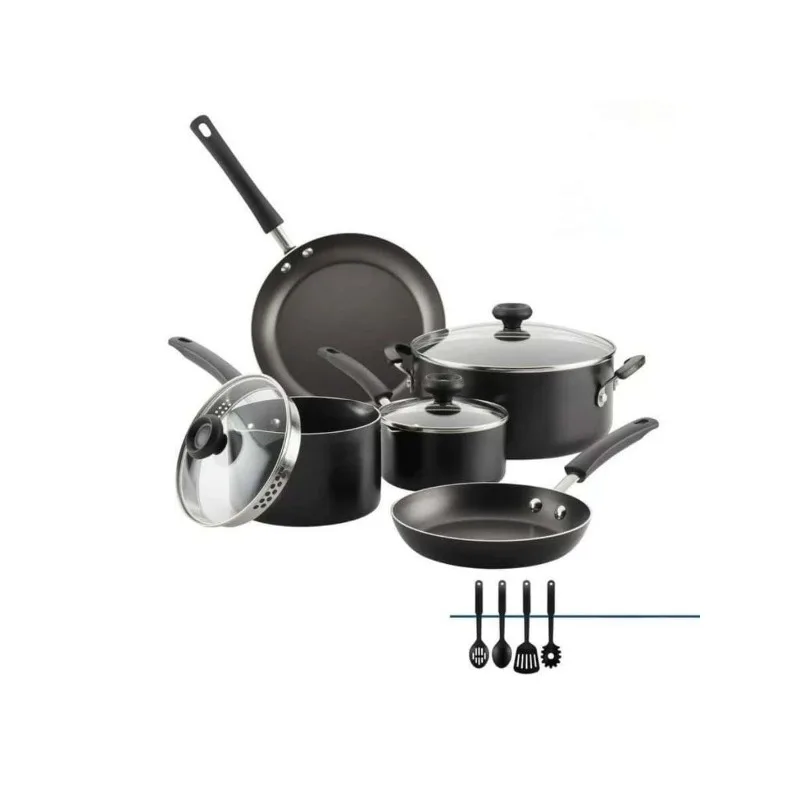 

12 шт., антипригарные кастрюли и сковородки