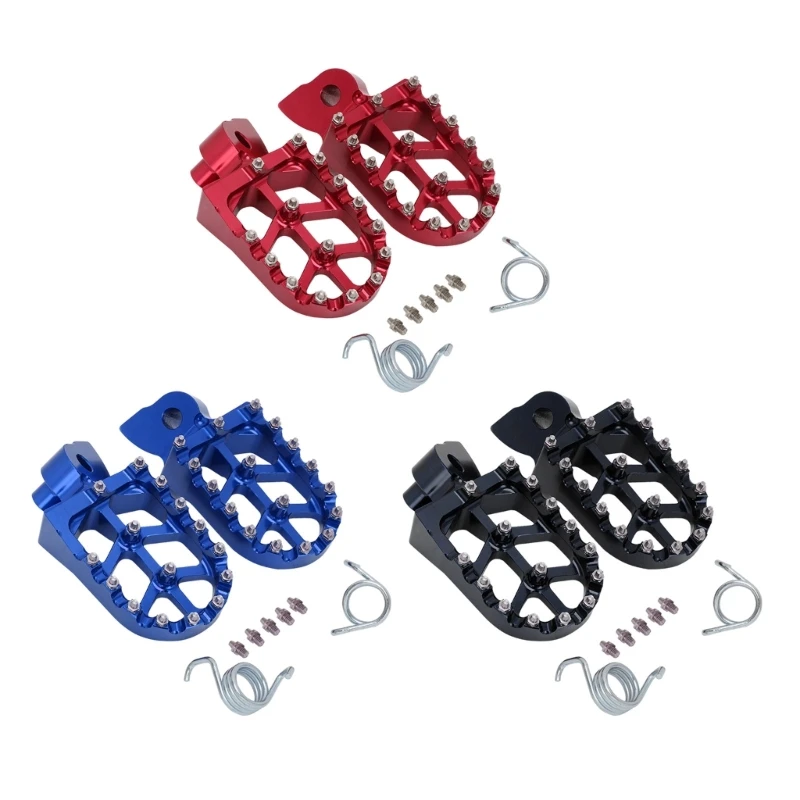 

Foot Pedal for YZ/YZF/WR/85/125/250/400/426 Foot Peg Universal Footpegs 1 Pair