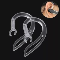 10mm bluetooth earphones transparent soft silicone ear hook loop clip headset wireless headphone earhook handsfree earphone