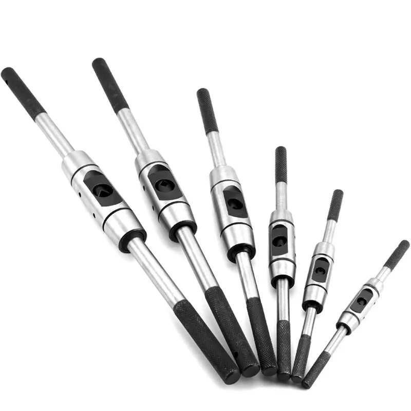 

M1-M20 All Hard Steel Superhard Tool Round Taper Hinge Spanner Hand Taps Wrench Tapping Winch Machining Hardware