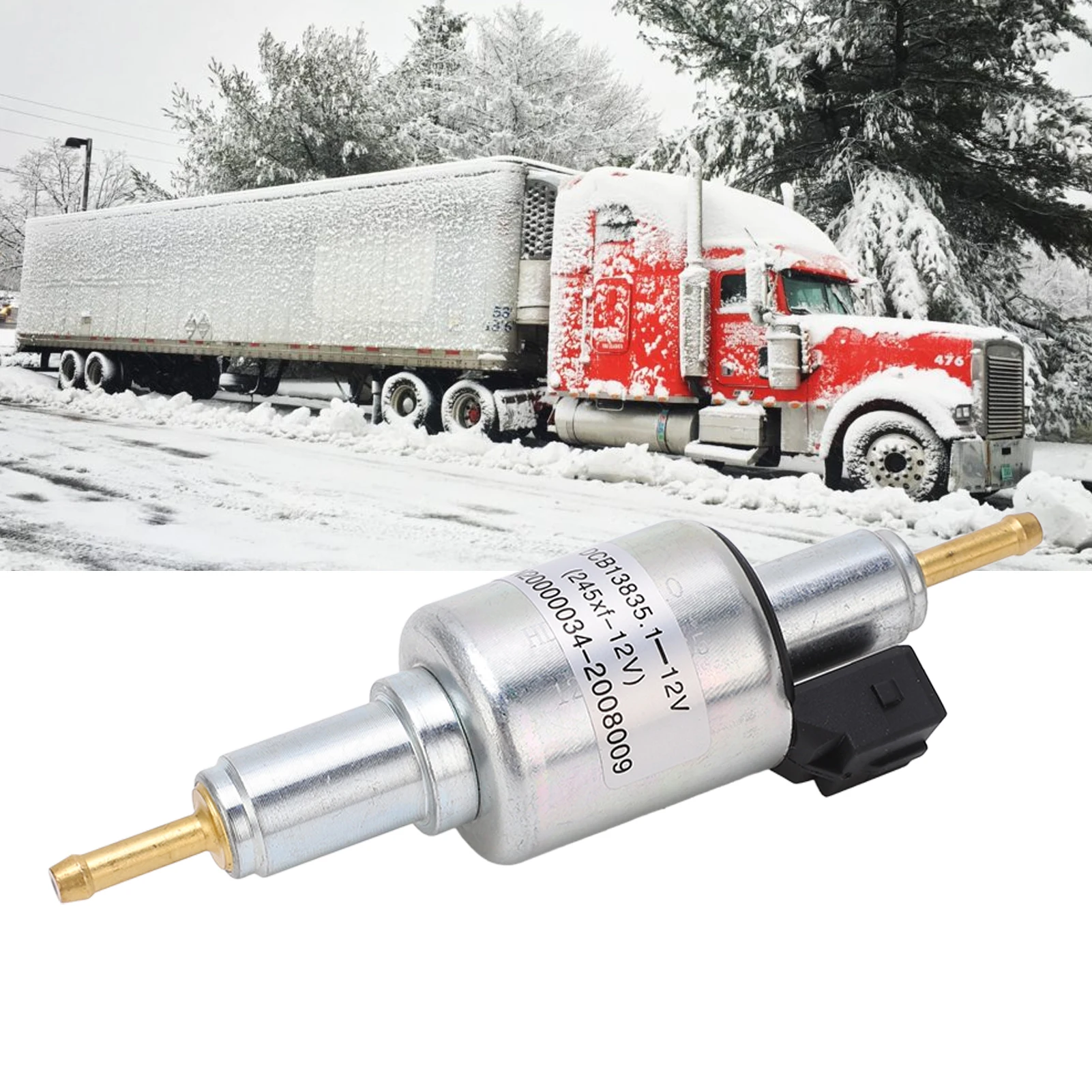 

1 шт., 12 В, 65 мл, парковочный обогреватель из нержавеющей стали, топливный насос, высокопроизводительный дозирующий насос д...