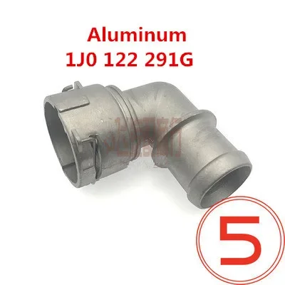 Соединитель шланга охлаждающей жидкости из алюминиевого сплава подходит для Golf