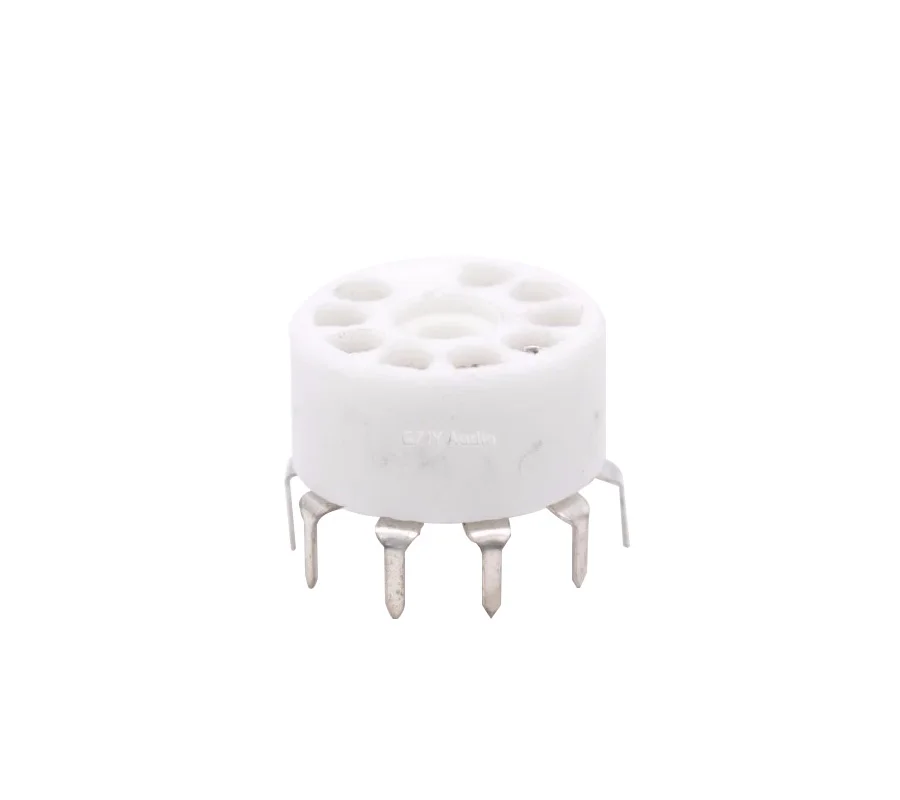 10 шт. керамические 9pin B9A монтажные трубки для 12AX7 12AT7 12AU7 6DJ8 ECC82 5670 6922 EL84 6BM8 6BQ5 6DL4 Hifi