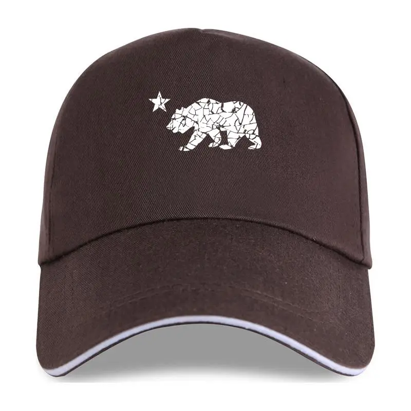 Men's California Flag Bear Logo Baseball cap | Caps