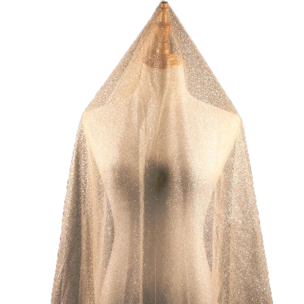 Сетчатая пряжа с блестками