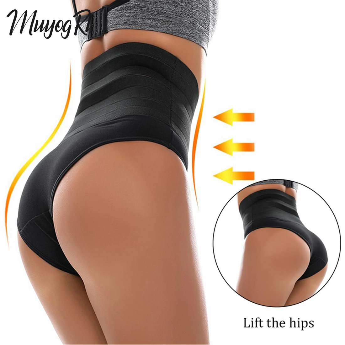 

Стринги женские с завышенной талией, пикантное нижнее белье для живота, шортики для подтяжки ягодиц