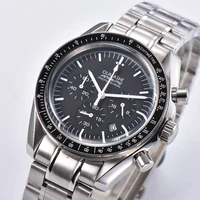 miyota os20 man watch case 41mm watch accessories aluminum bezel stainless steel watch case fit miyota os20 movement