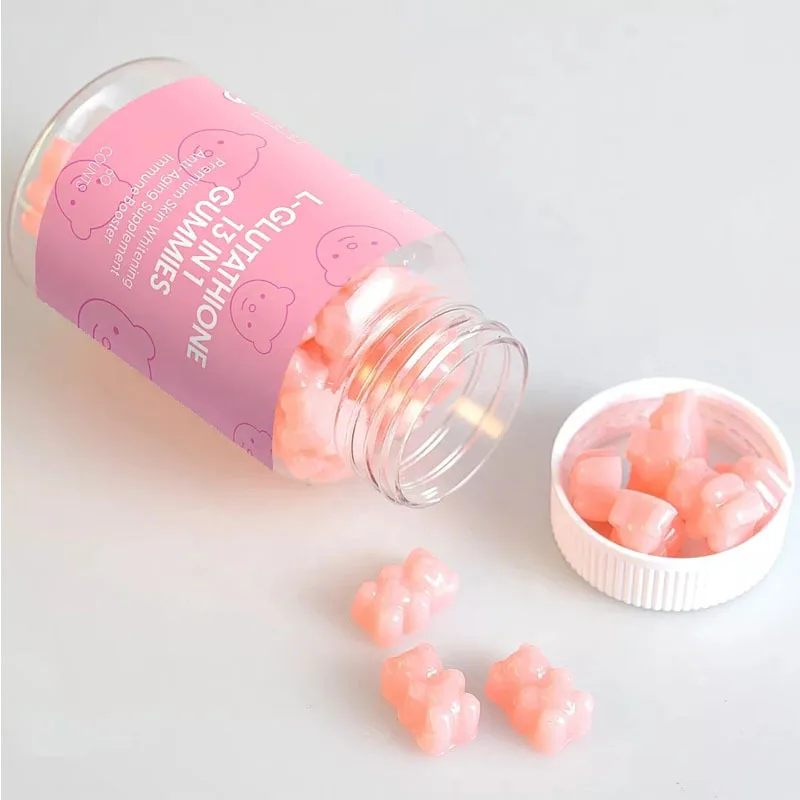 

2Pcs Glutathione Collagen Soft Candy Brightening Skin Vitamin VC Whitening Resistance Aging Spotting Removing Dietary Supplement