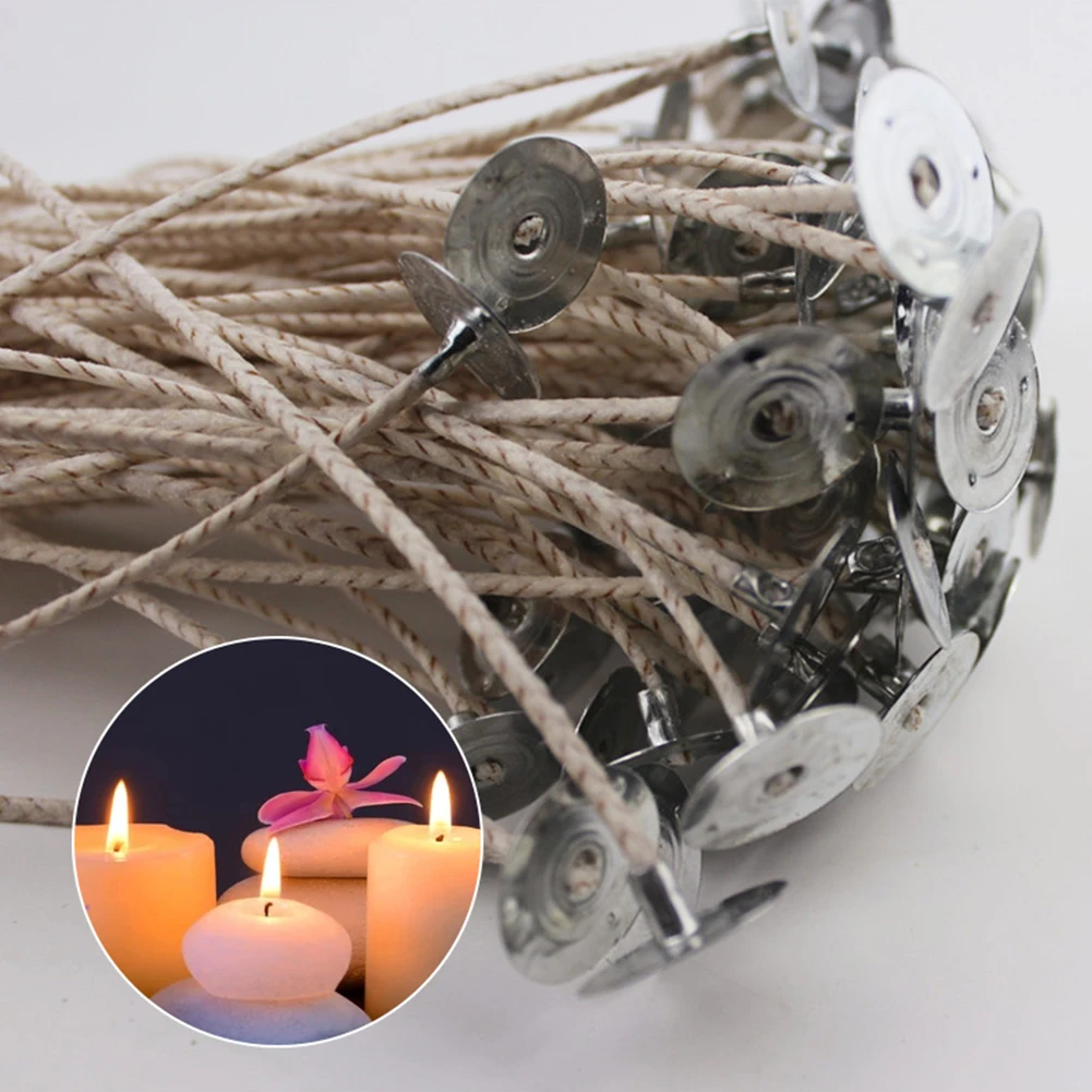 

10/20 Pcs/Pack 15cm Candles Wicks Pre-waxed Cotton Thread Candlewicks For DIY Candle Making Material Cotton Core Party Supplies