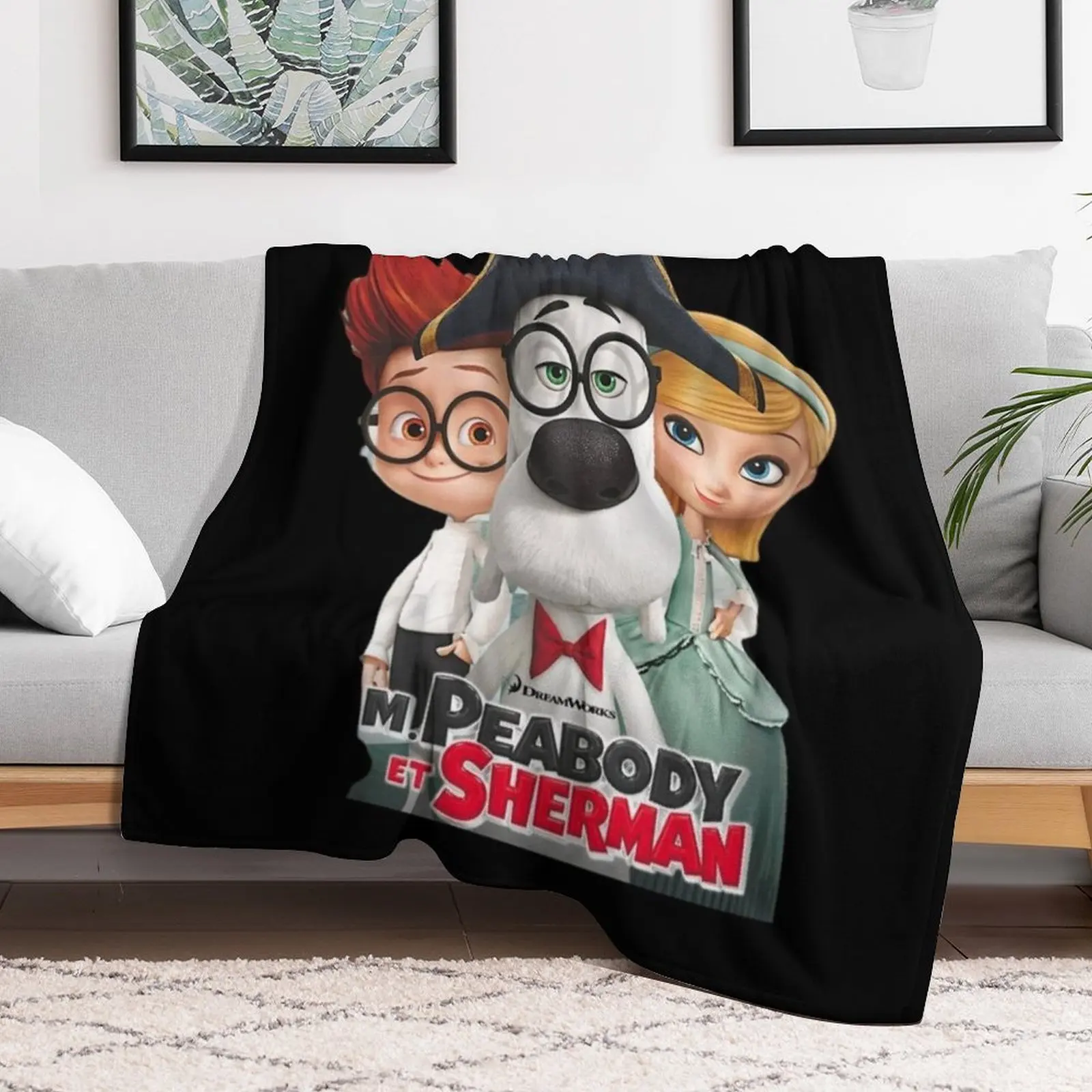 Плед Мистер Певиди и Шерман