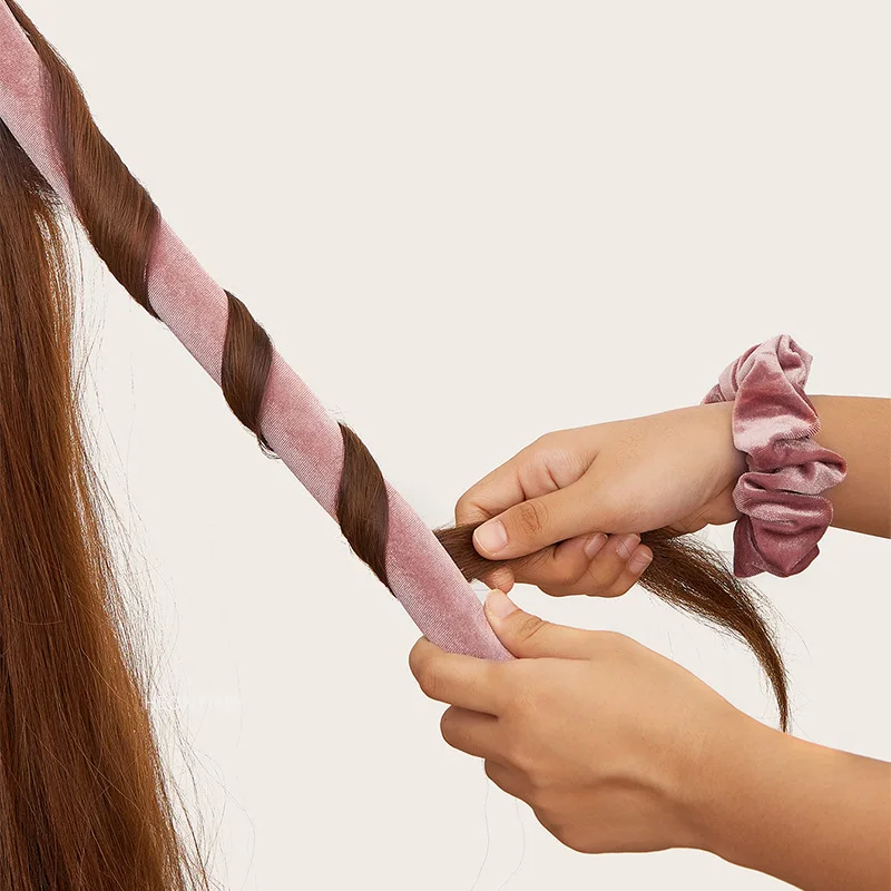 Щипцы для завивки волос без нагрева гибкие стержни тепла Плойка укладки