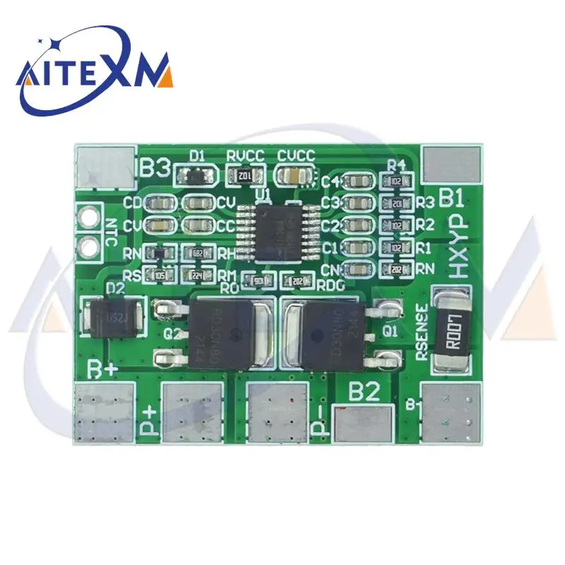 BMS 4S 3.2V /3.7V 8A LiFePO4 Battery Charge Protection Board 12.8V 14.4V 18650 32650 Packs PCB 20A Current Limit |