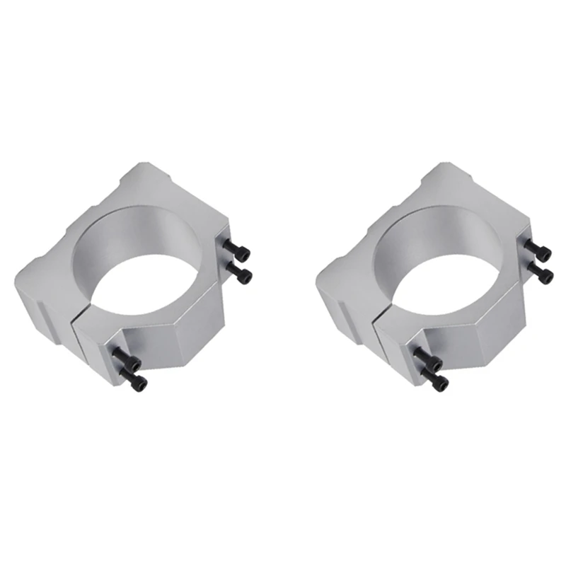 

2Pcs Spindle CNC Milling Machine Motor With 8 Screws Spindle Clamp Mounting Bracket 65Mm