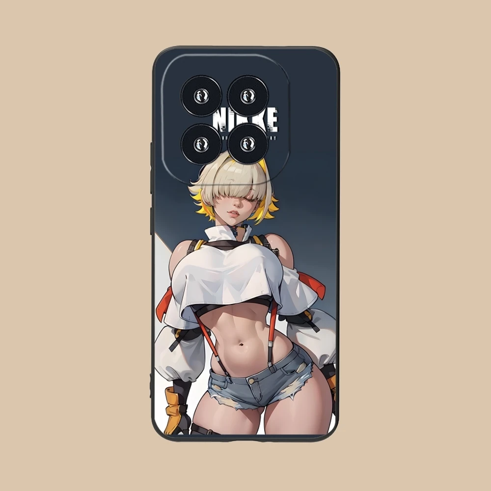 Чехол для мобильного телефона AA NIKKE Elegg Xiaomi 14 13 12 11 10 9 T Ultra Lite Pro S SE X 5G черный мягкий